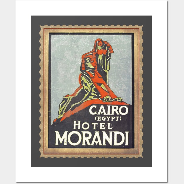 Hotel Morandi Egypt Wall Art by Midcenturydave